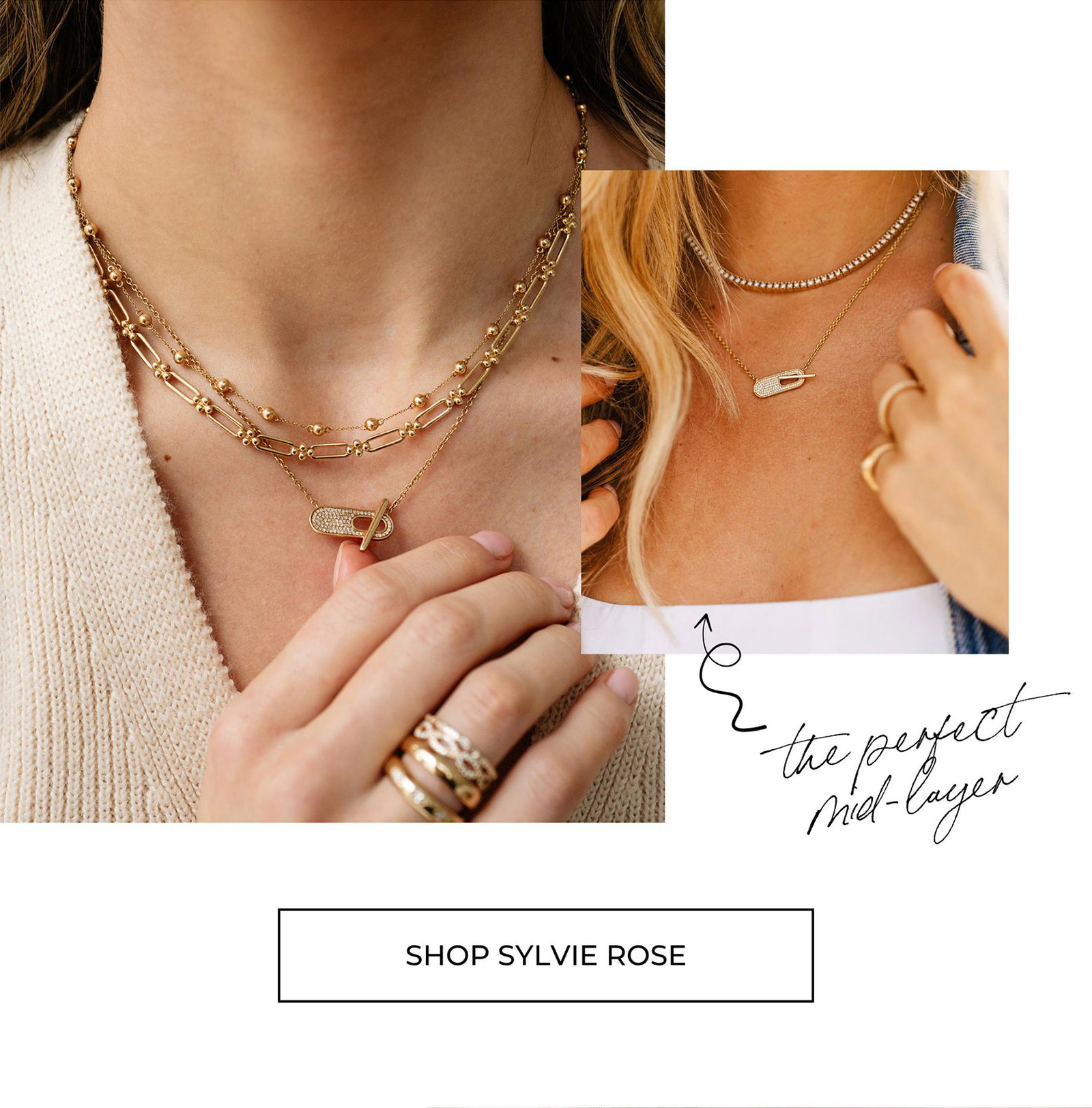 the perfect mid-layer | SHOP SYLVIE ROSE