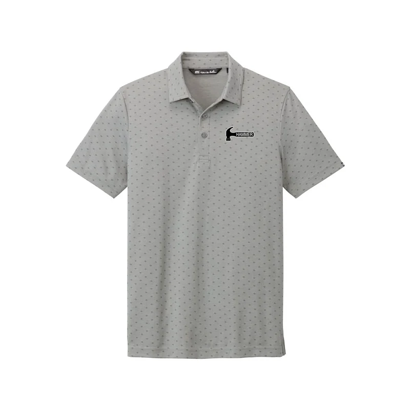 Image of Hammer TravisMathew Oceanside Geo Bowling Polo