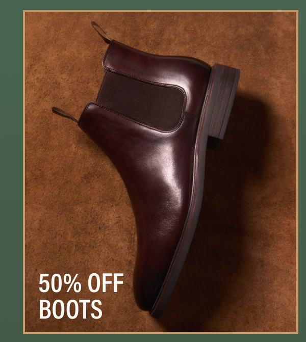 50% Off Boots