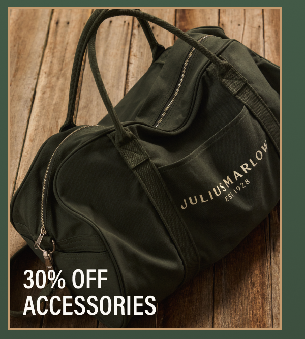 30% Off Accessories
