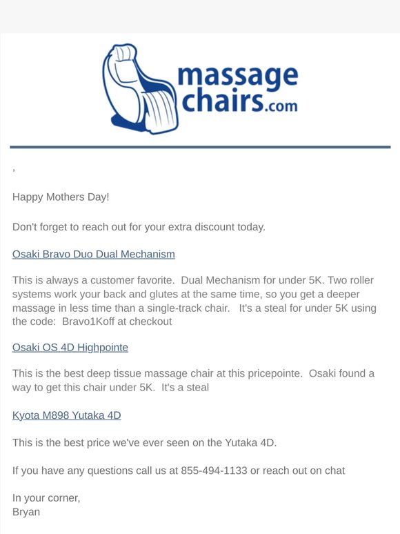 Massage Chair Deals For Busy People #238