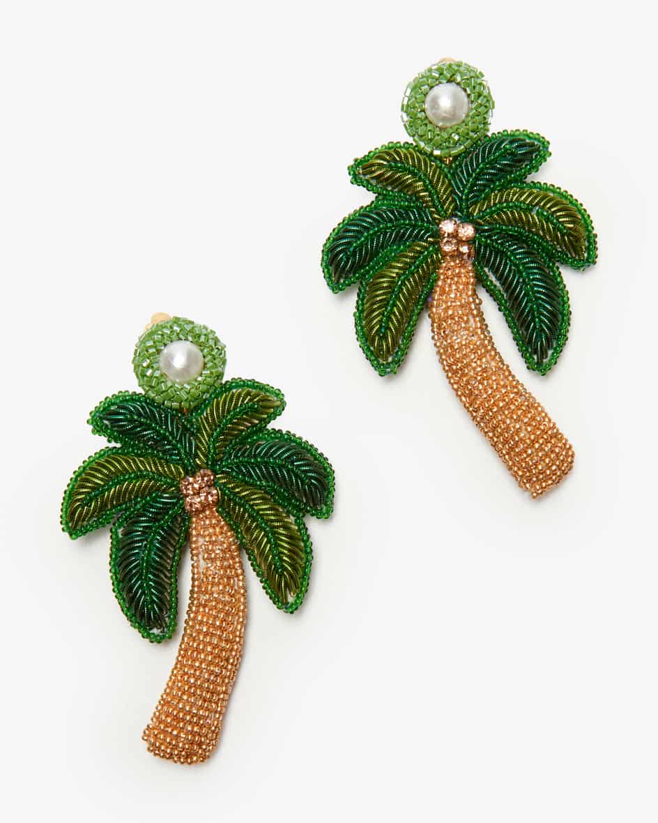 Clip-Ohrringe Palm Tree 