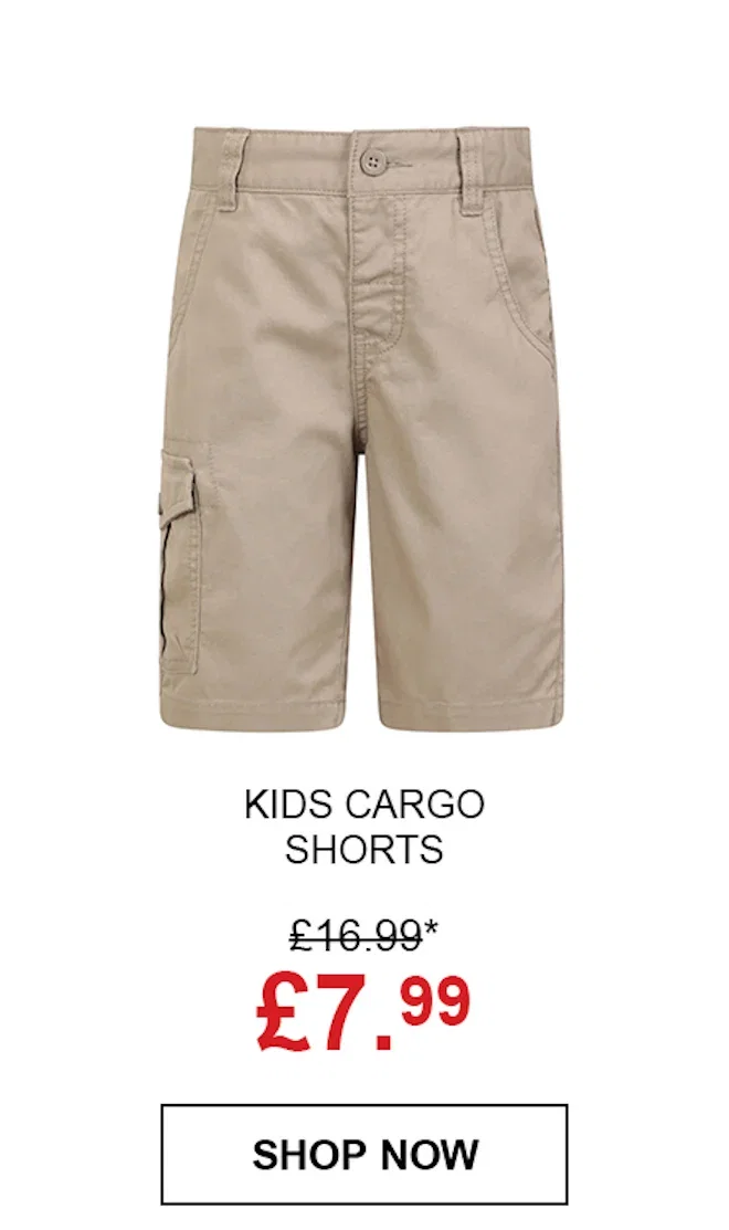 Kids Cargo Shorts