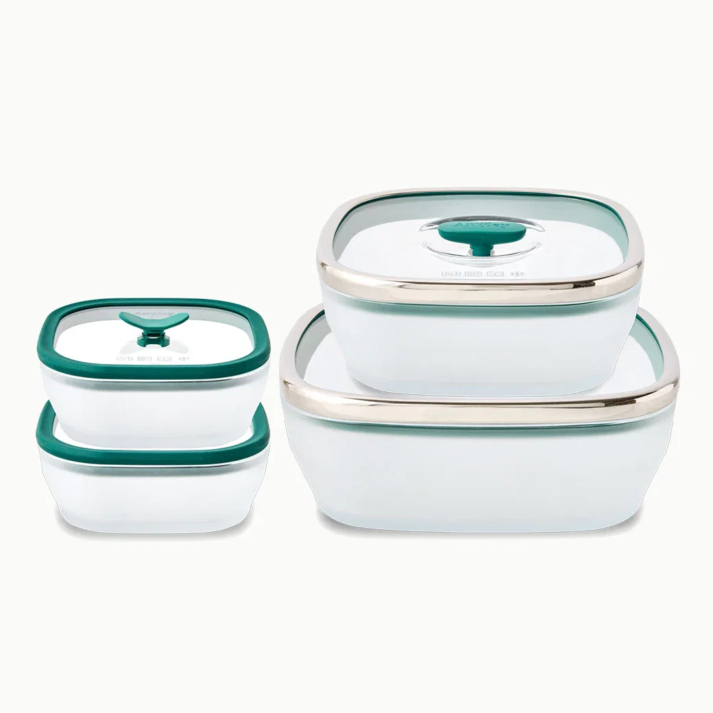 Image of 8-Piece Glass Square Dish Set