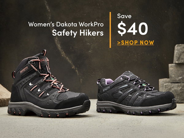 Women's Dakota WorkPro Safety Hikers Save $40