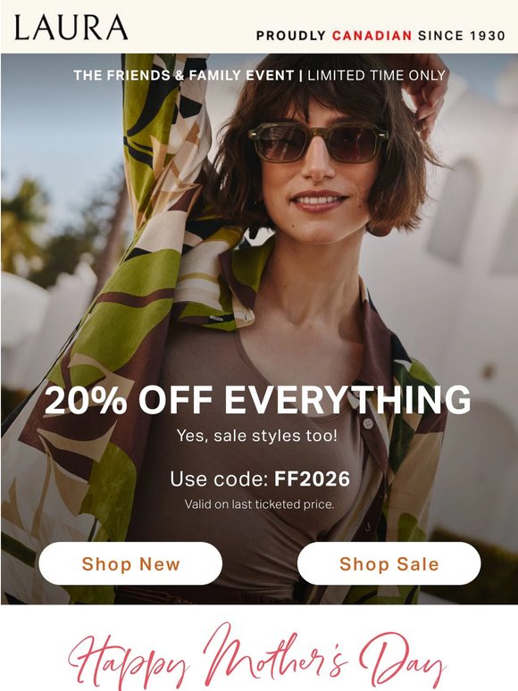 Just for you: 20% off is going strong