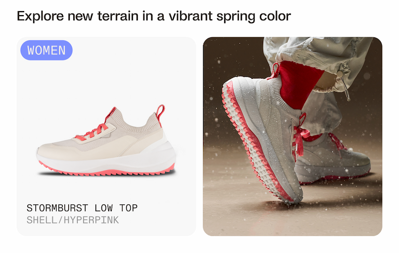 Weekend Classic in Shell/Berry