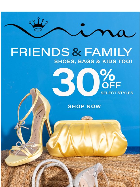 Friends & Family! 30% Off!