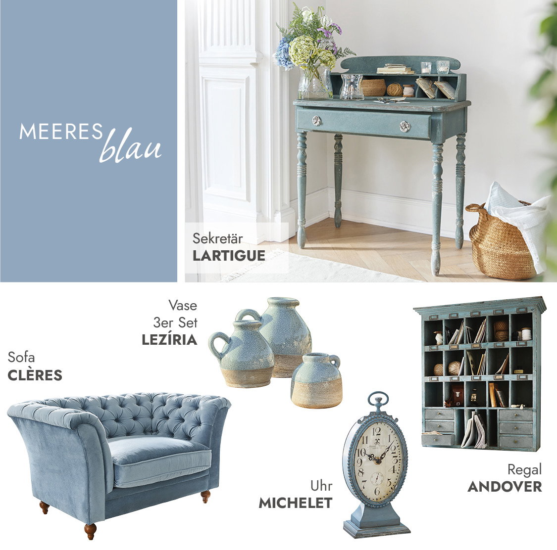 Trendfarben des Sommers