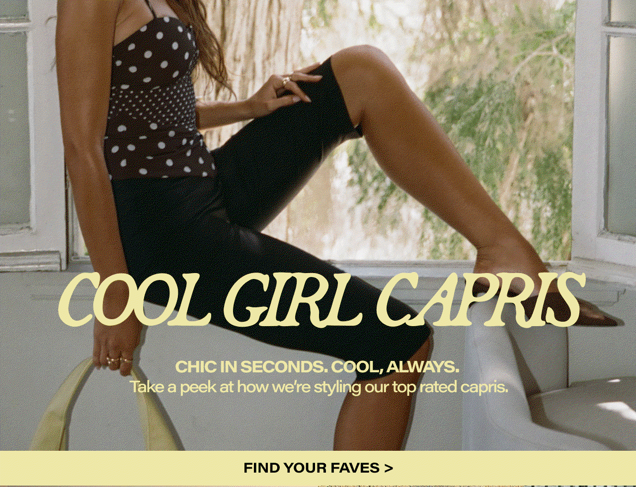 How to wear capris 101 >