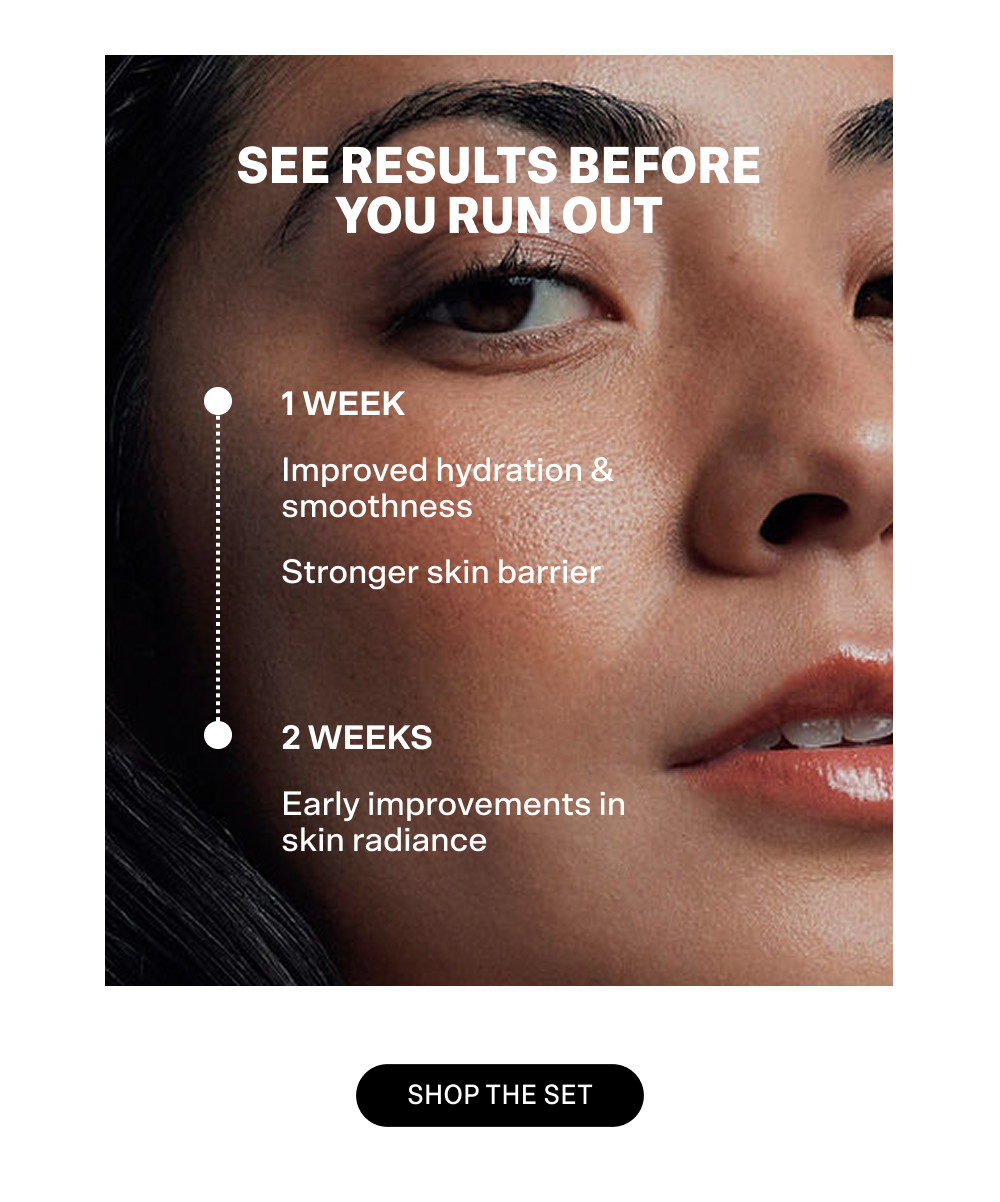 See Results Before You Run Out