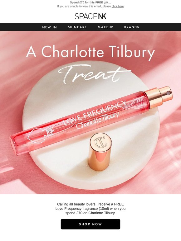 Want a FREE Charlotte Tilbury gift?