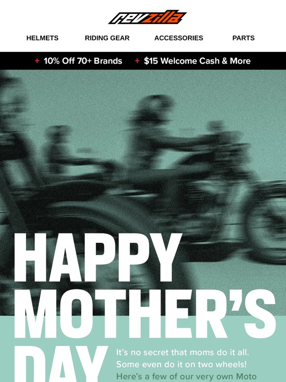 Shout Out To All The Moto Moms! 💘