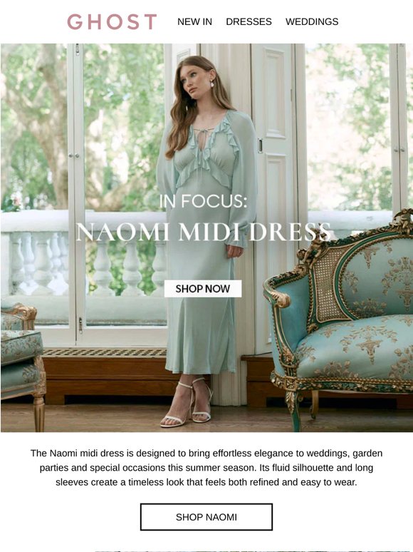 The Naomi Dress Has Arrived