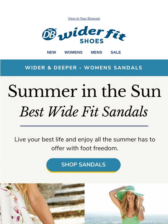 The wide fit sandal edit — find your perfect summer pair