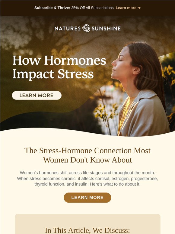 The Stress-Hormone Connection Women Should Know