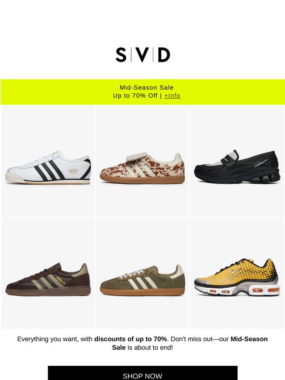 Time is running out! ⏳ Up to 70% Off