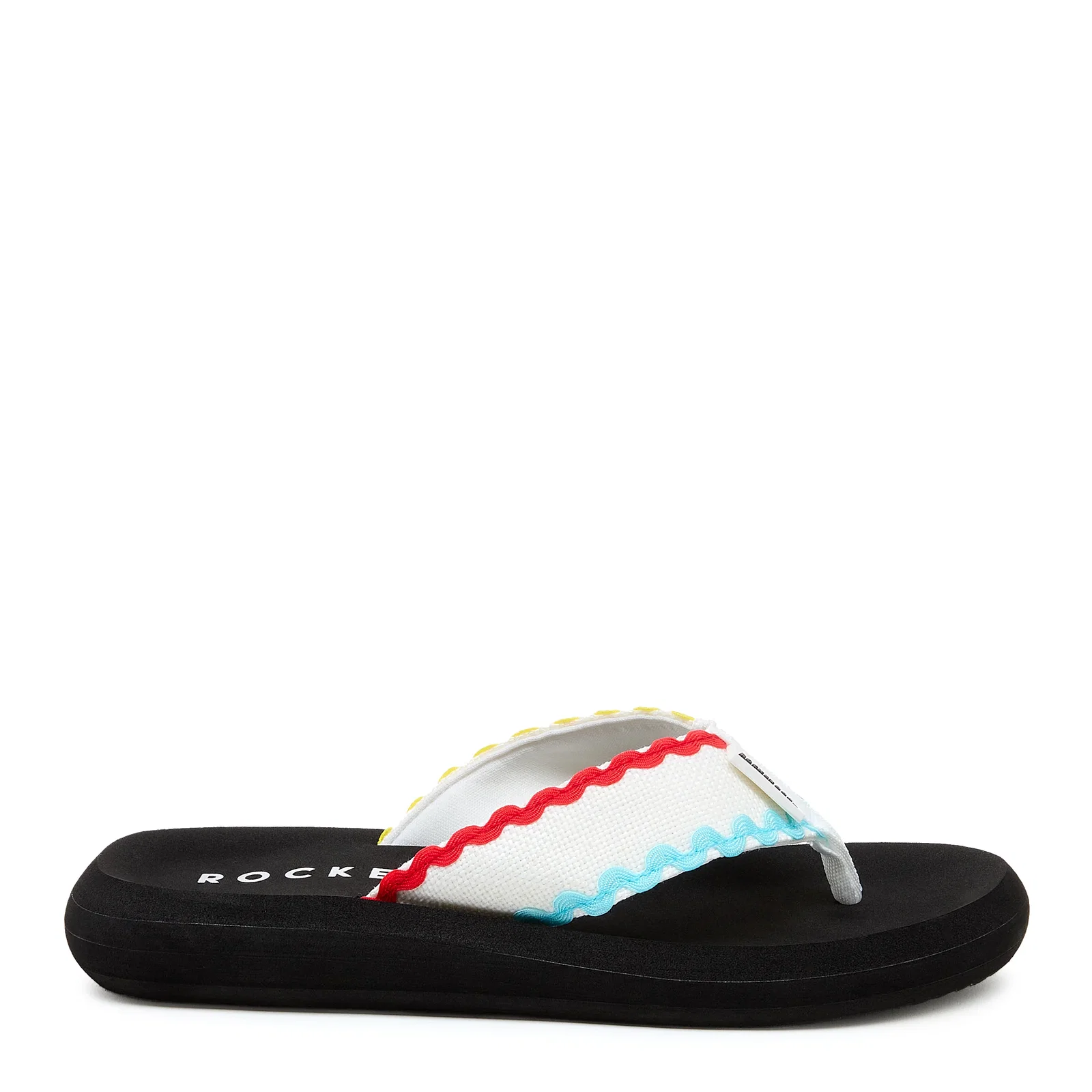 Image of Spotlight White Multi Flip Flop