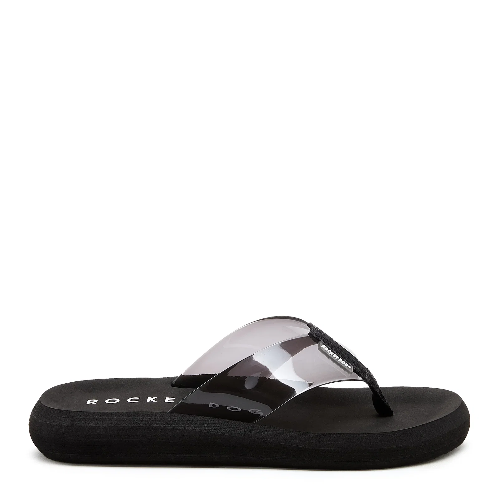 Image of Sunset Grey Clear Flip Flop