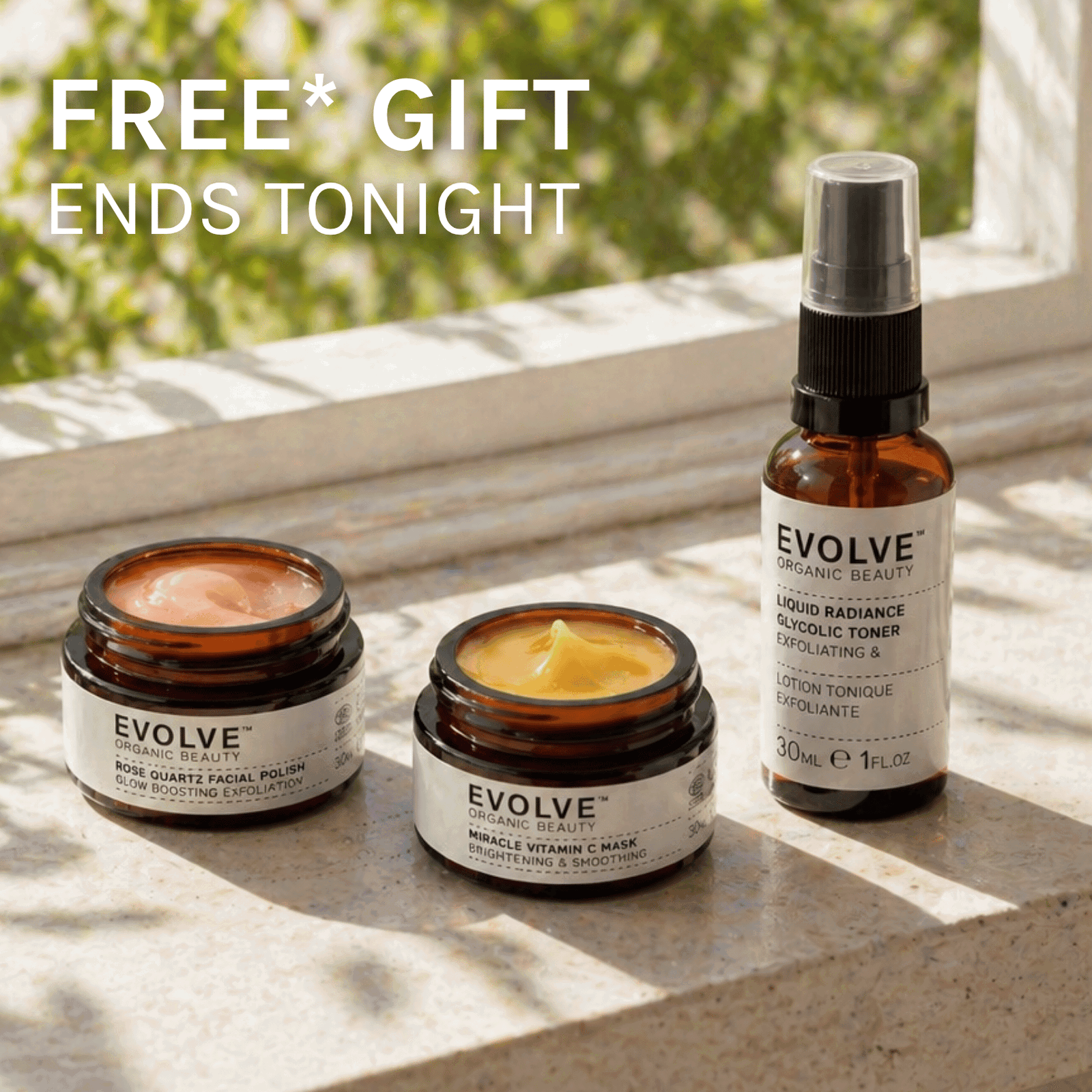 free gift ends tonight