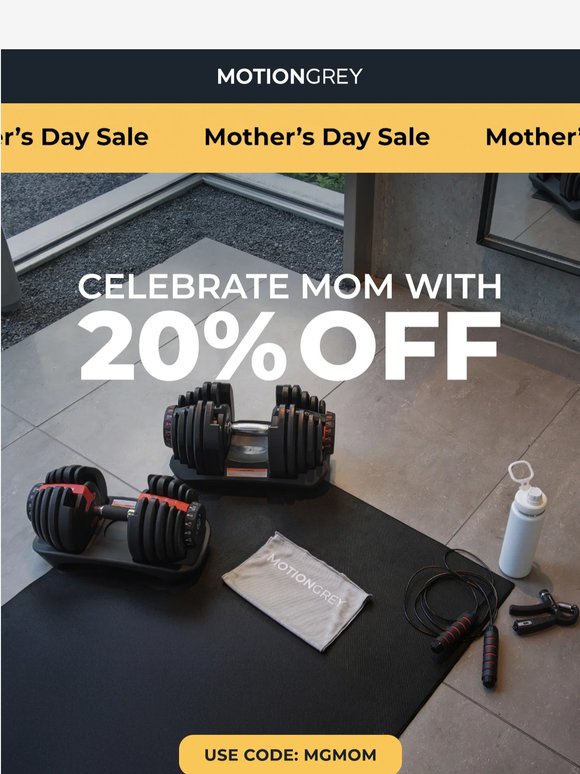 Celebrate Mom with 20% Off