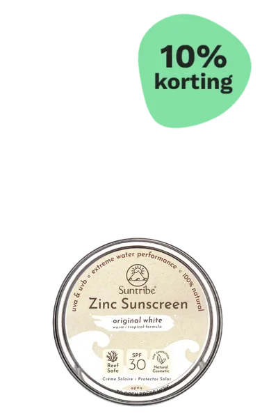 Suntribe Minerale Zink Zonnebrandcrème Gezicht SPF30