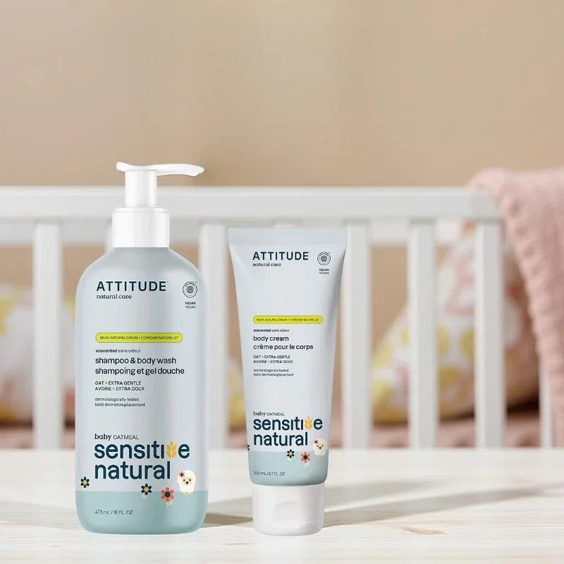 Attitude Sensitive natural shampoo & body wash