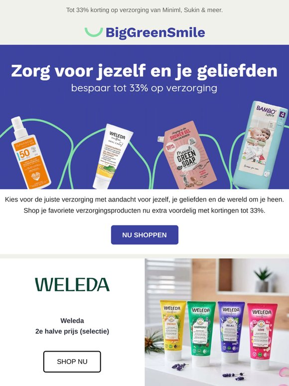 Goed verzorgd, extra voordelig 🧼
