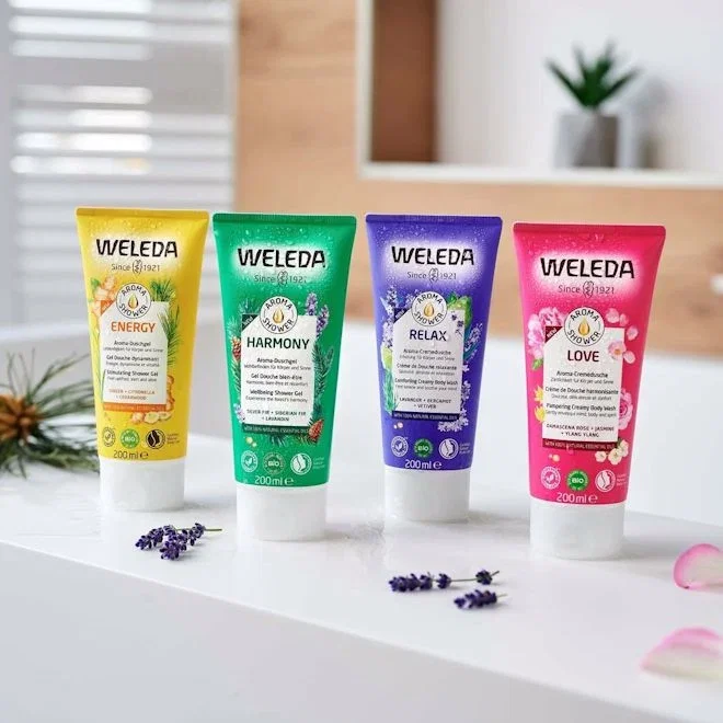 Weleda body wash