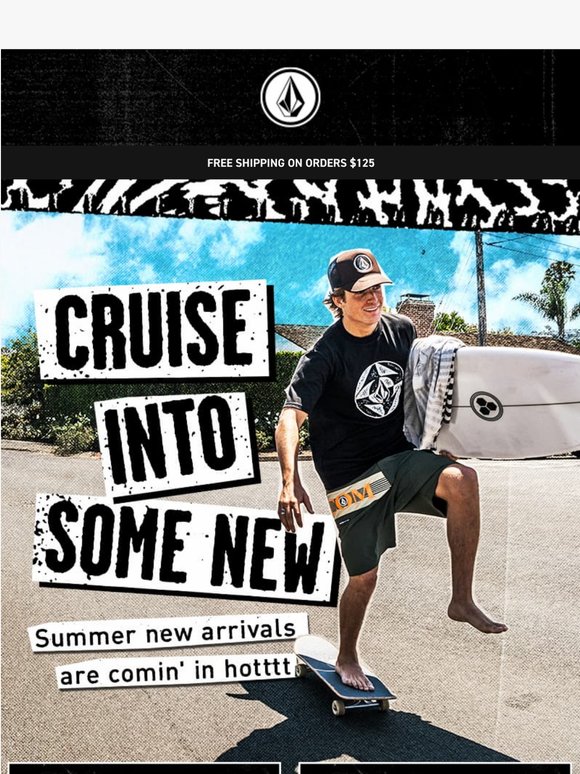 CRUISE INTO SOME NEW