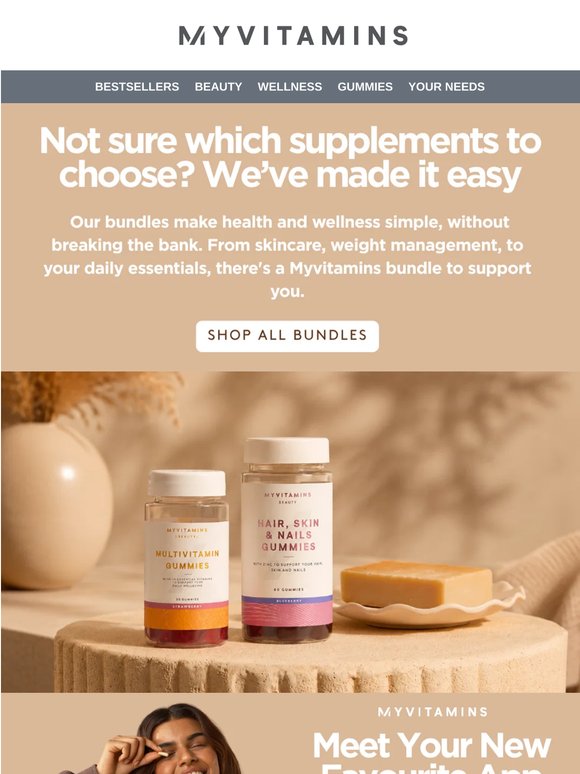 Not sure which vitamins to choose? We’ve made it easy