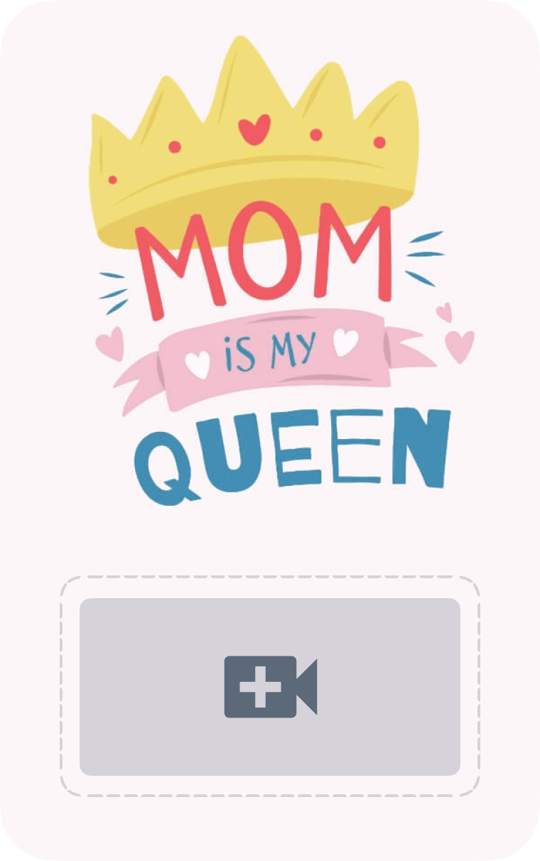 eCard: Mom is my Queen