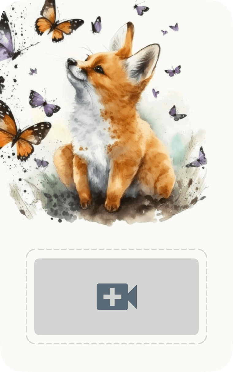 eCard: Curious Fox