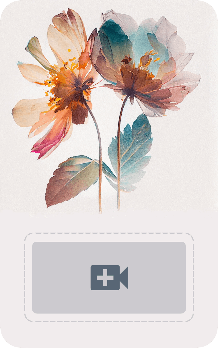 eCard: Flower Painting