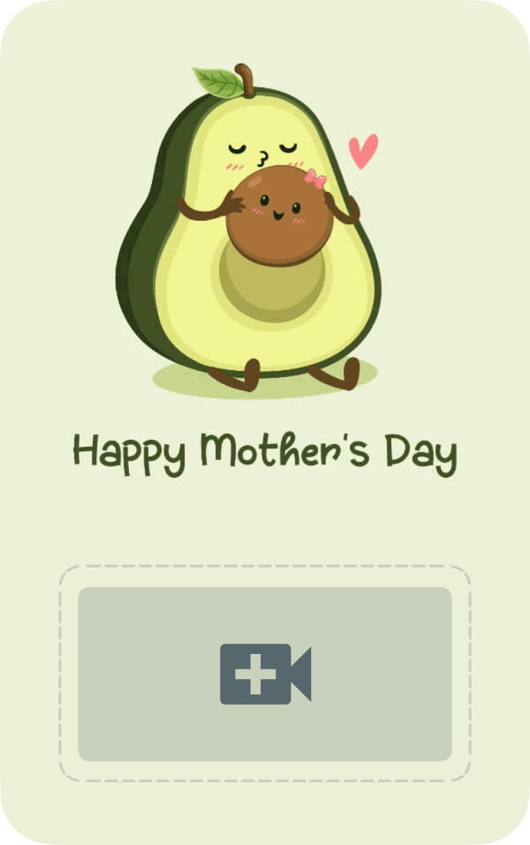 eCard: Avocado Mom