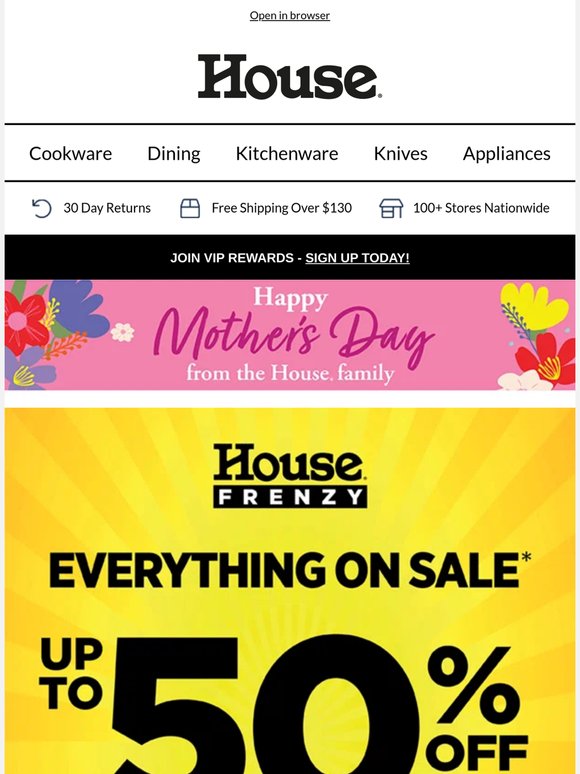 *EVERYTHING on Sale +EXTRA 20% OFF^ 1000s OF ITEMS