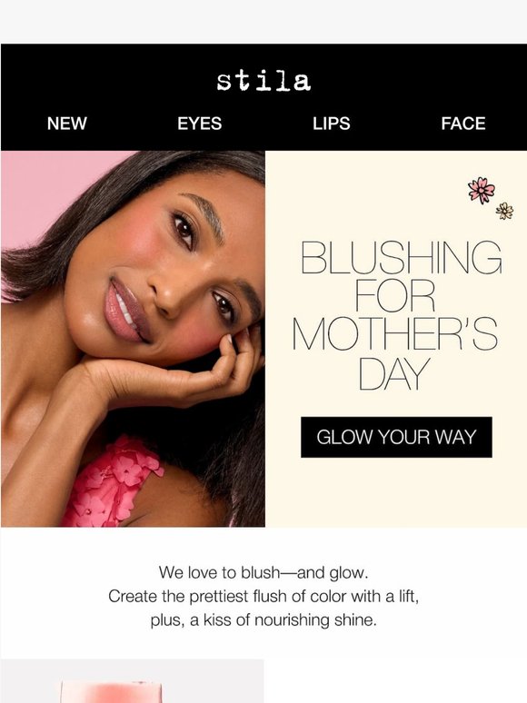 Blushing for Mother's Day ☺️