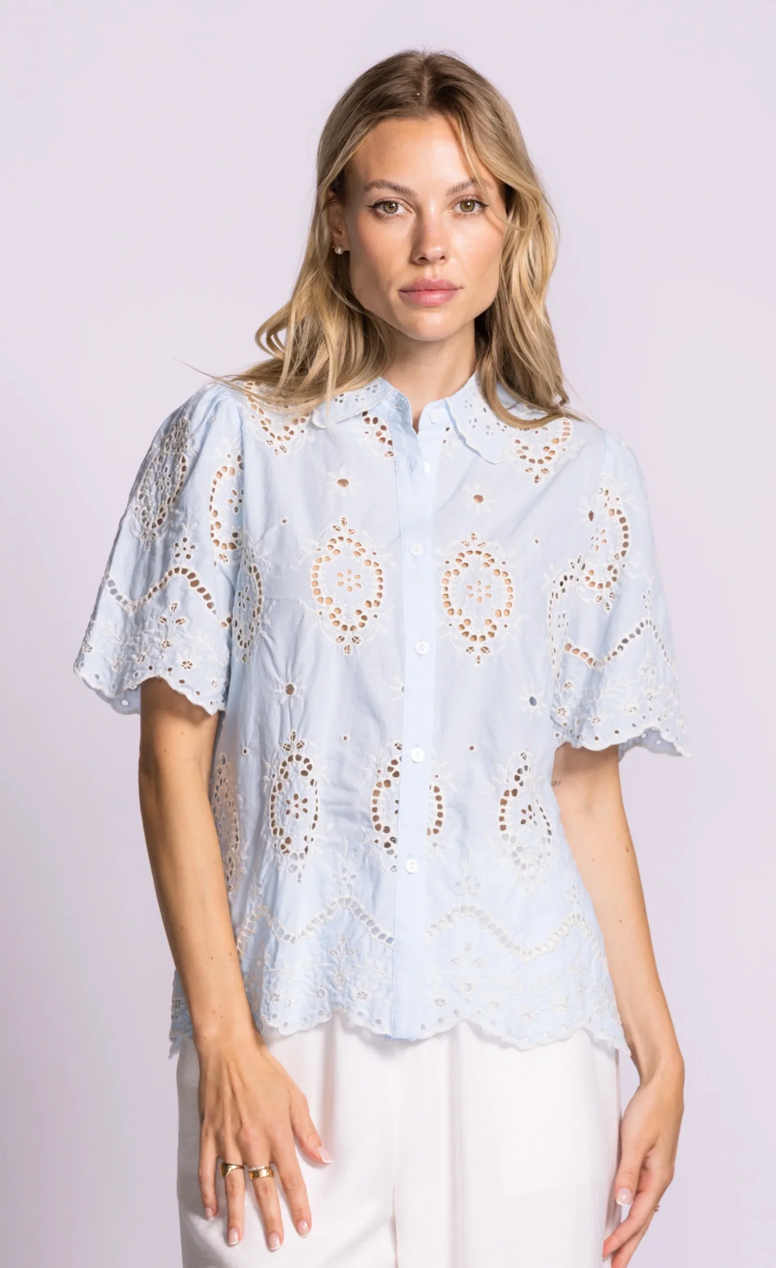 Lily Top Blue