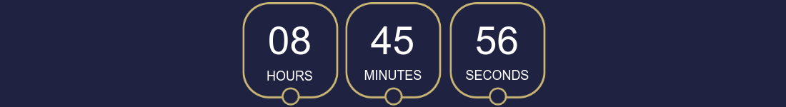 Countdown to 7pm, 10 May 2026