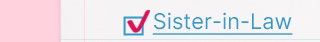 Sister-in-Law