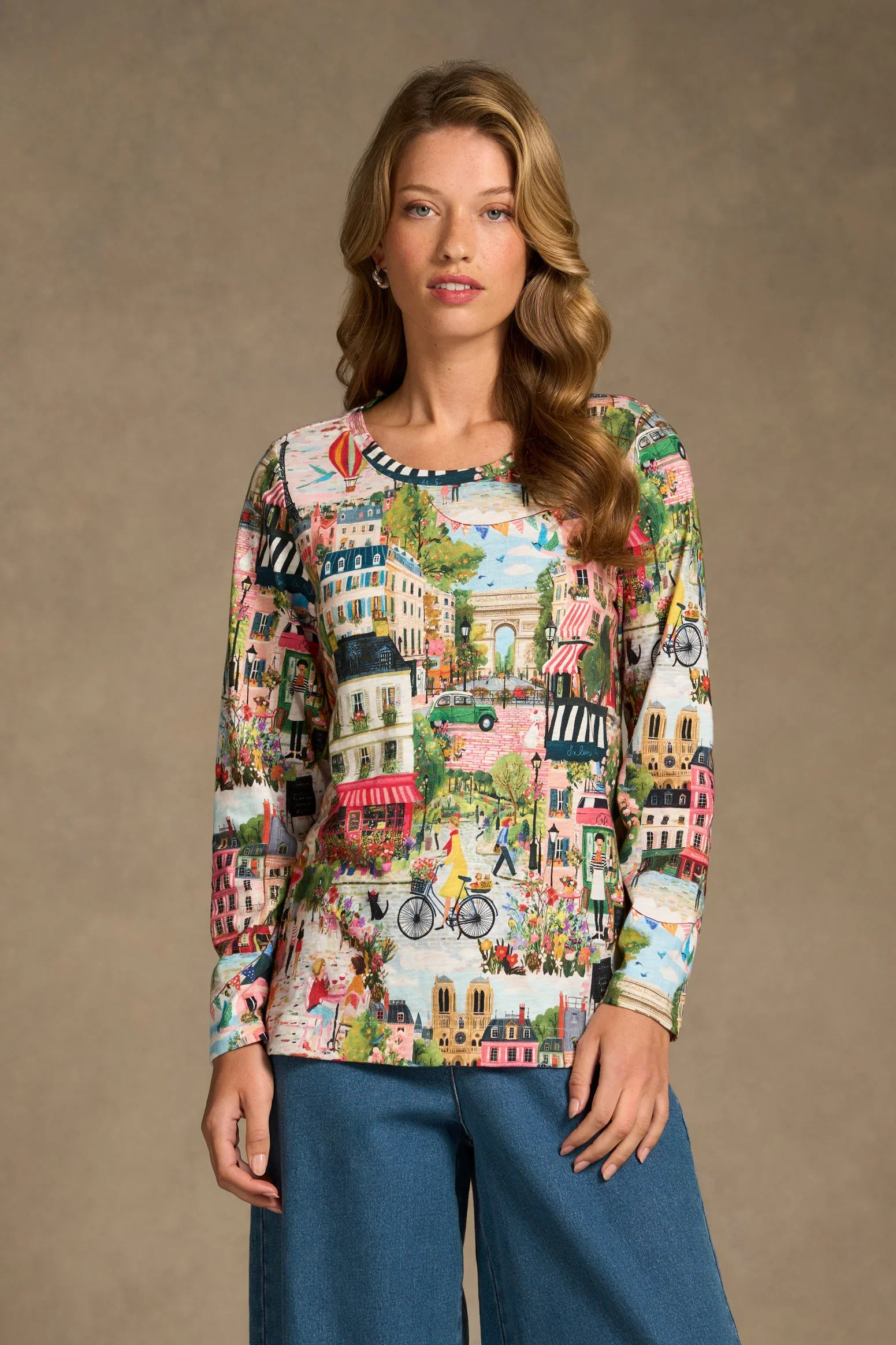 Image of Organic Cotton T-Shirt - Amour Print