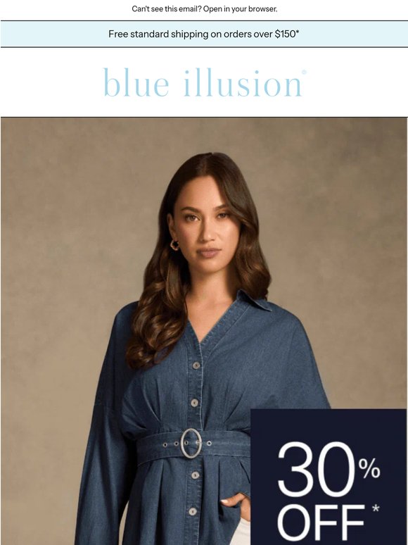 30% Off Tops & Pants Starts Now