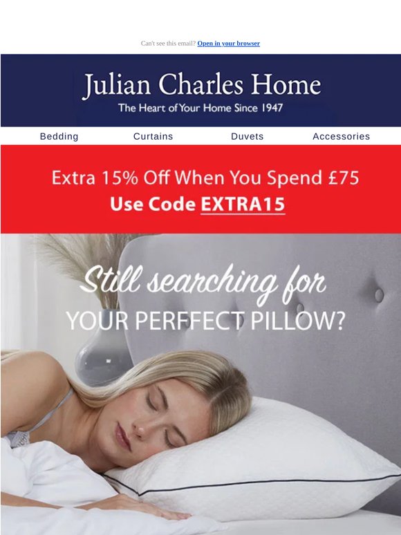 Still Searching for the Perfect Pillow?