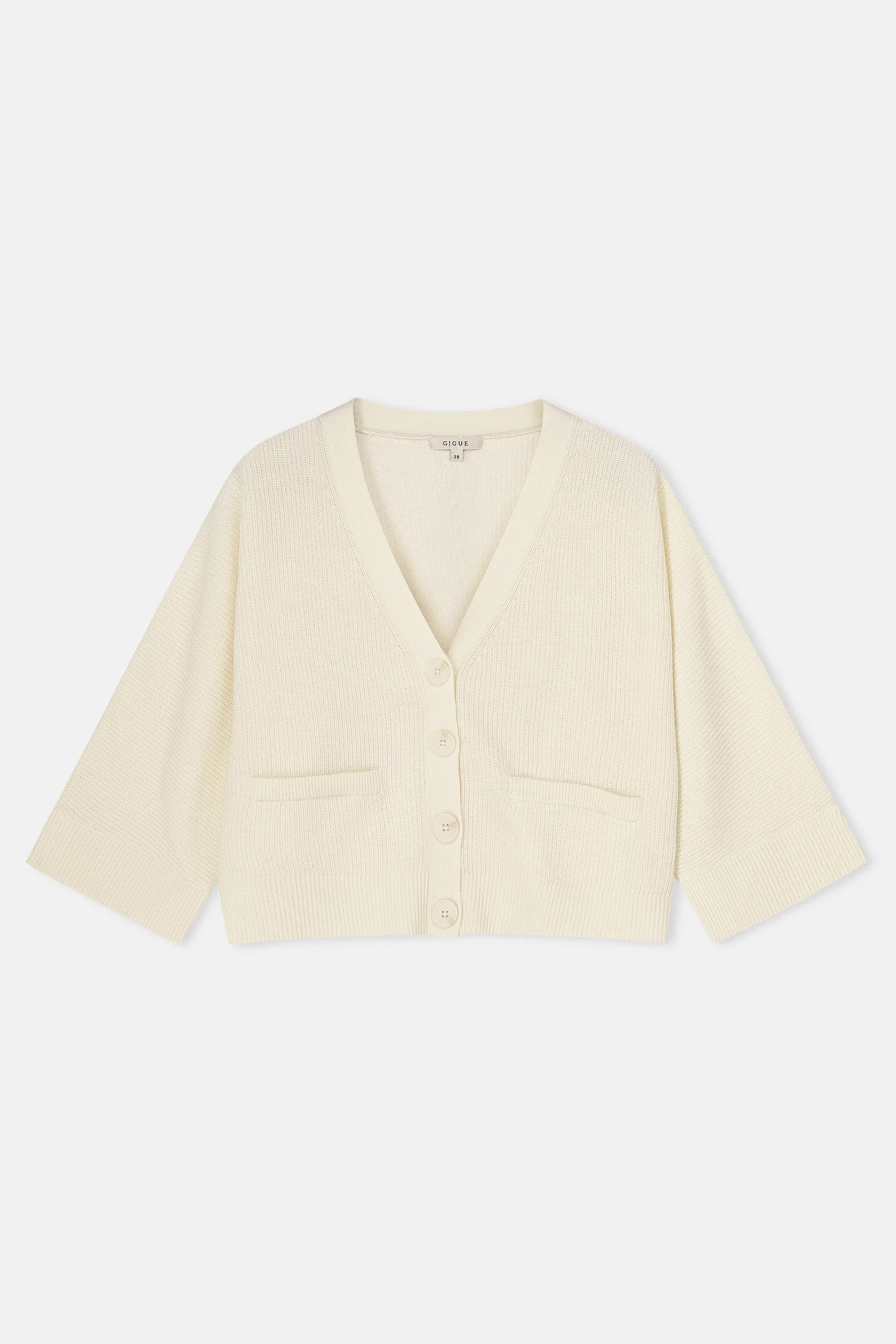 Image of Feng ecru cardigan