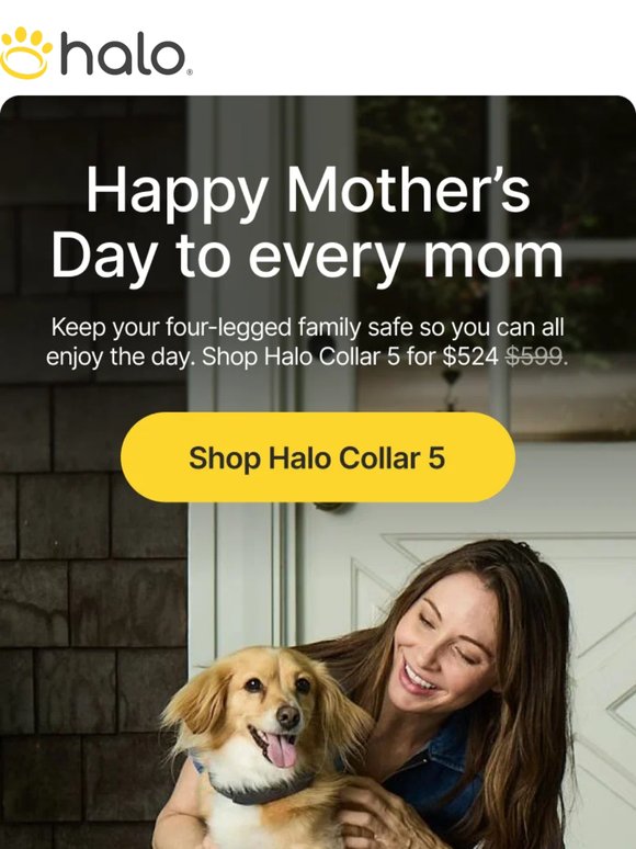 Happy Mother's Day! Here's $75 off.