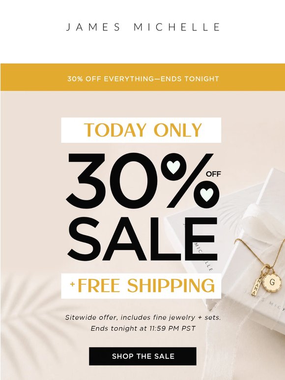 30% Off Sitewide—Today Only! 💐