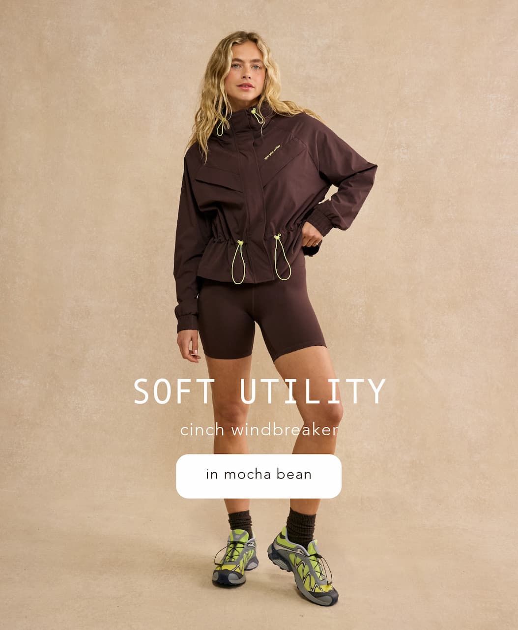 The new cinch windbreaker