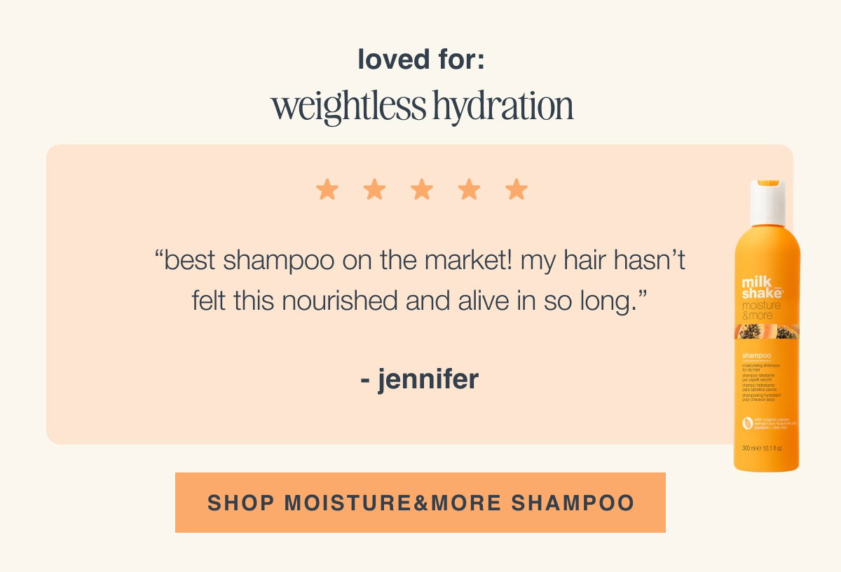loved for weightless hydration