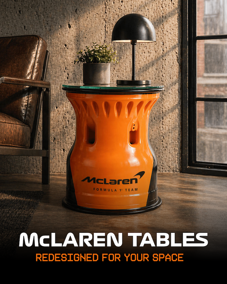 McLaren Wheel Rim Tables