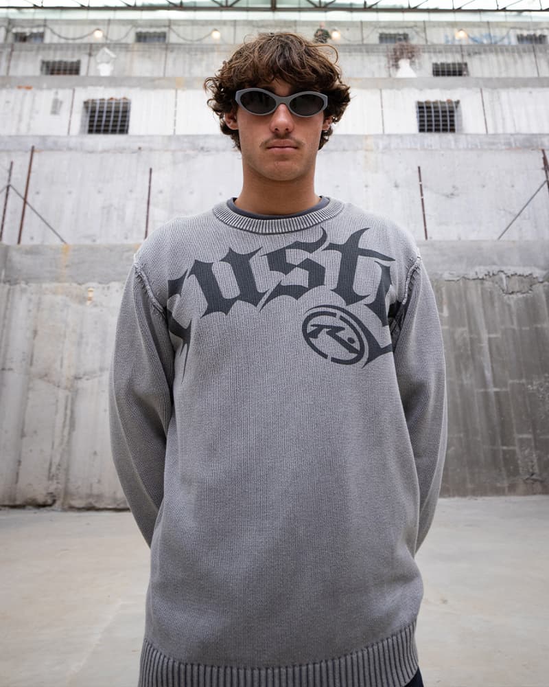 Saxon Graphic Sweater